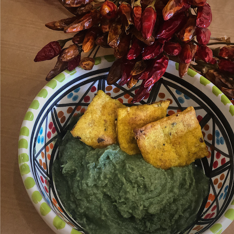 Hummus di Spirulina